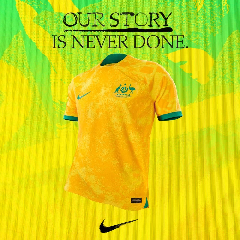 Uniforme da Austr&aacute;lia para a Copa do Mundo 2022: veja fotos