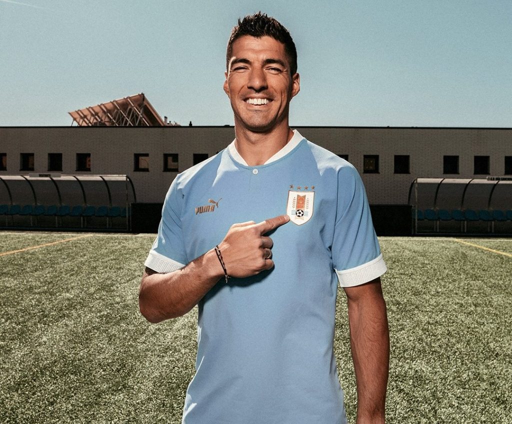 Uniforme do Uruguai para a Copa do Mundo 2022: veja fotos