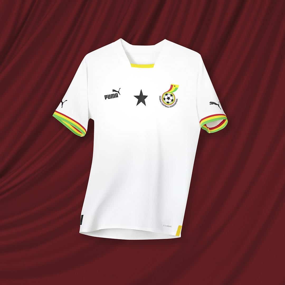 Uniforme de Gana para a Copa do Mundo 2022: veja fotos
