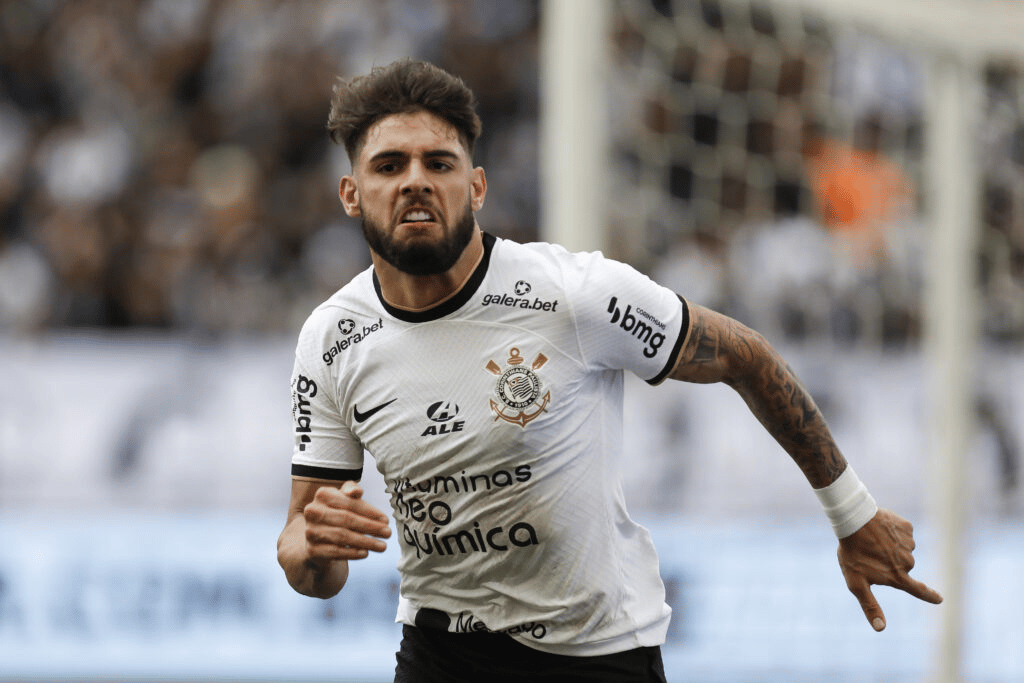Yuri Alberto explica comemora&ccedil;&atilde;o: "&Eacute; gol"