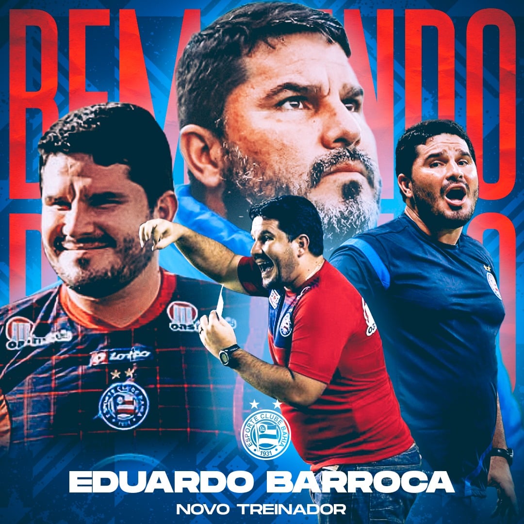Eduardo Barroca &eacute; o novo treinador do Bahia