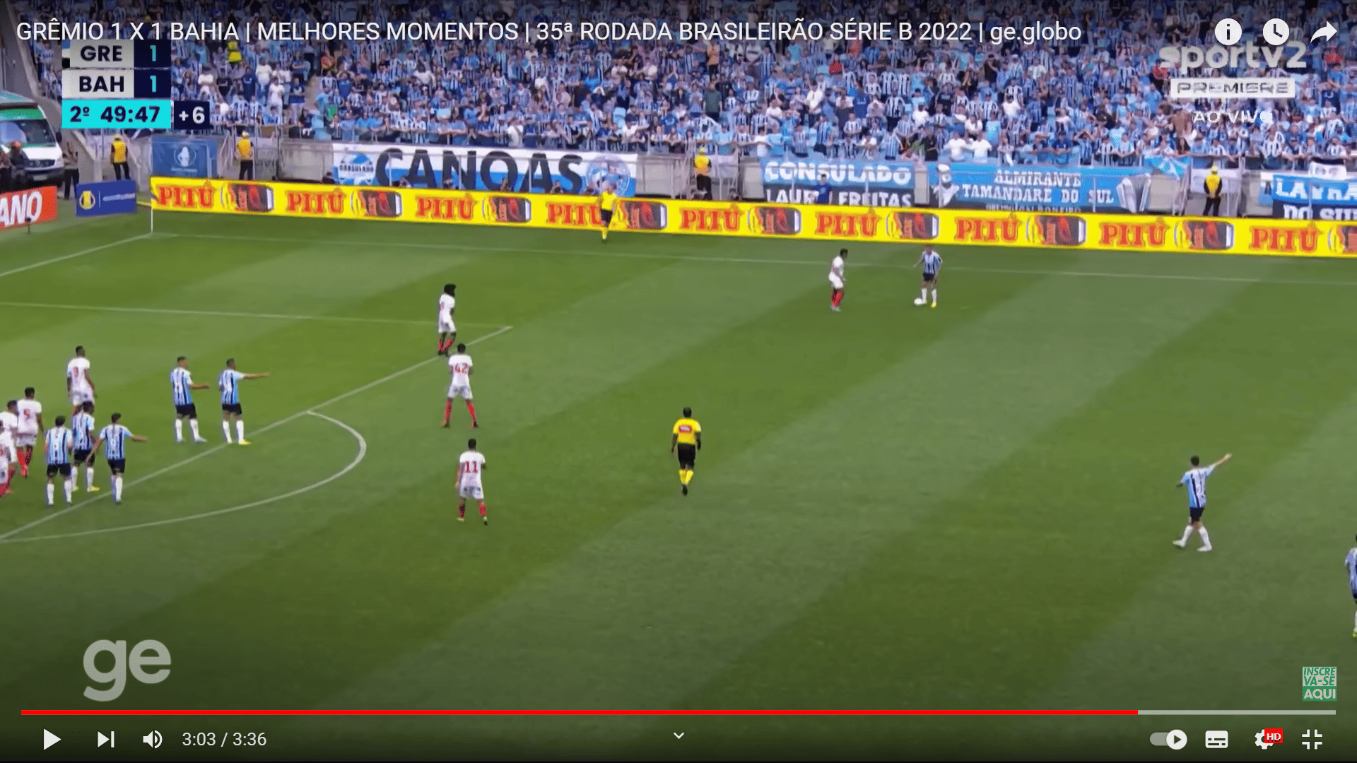 Gr&ecirc;mio x Bahia como aconteceu &ndash; Resultado, destaques e rea&ccedil;&atilde;o