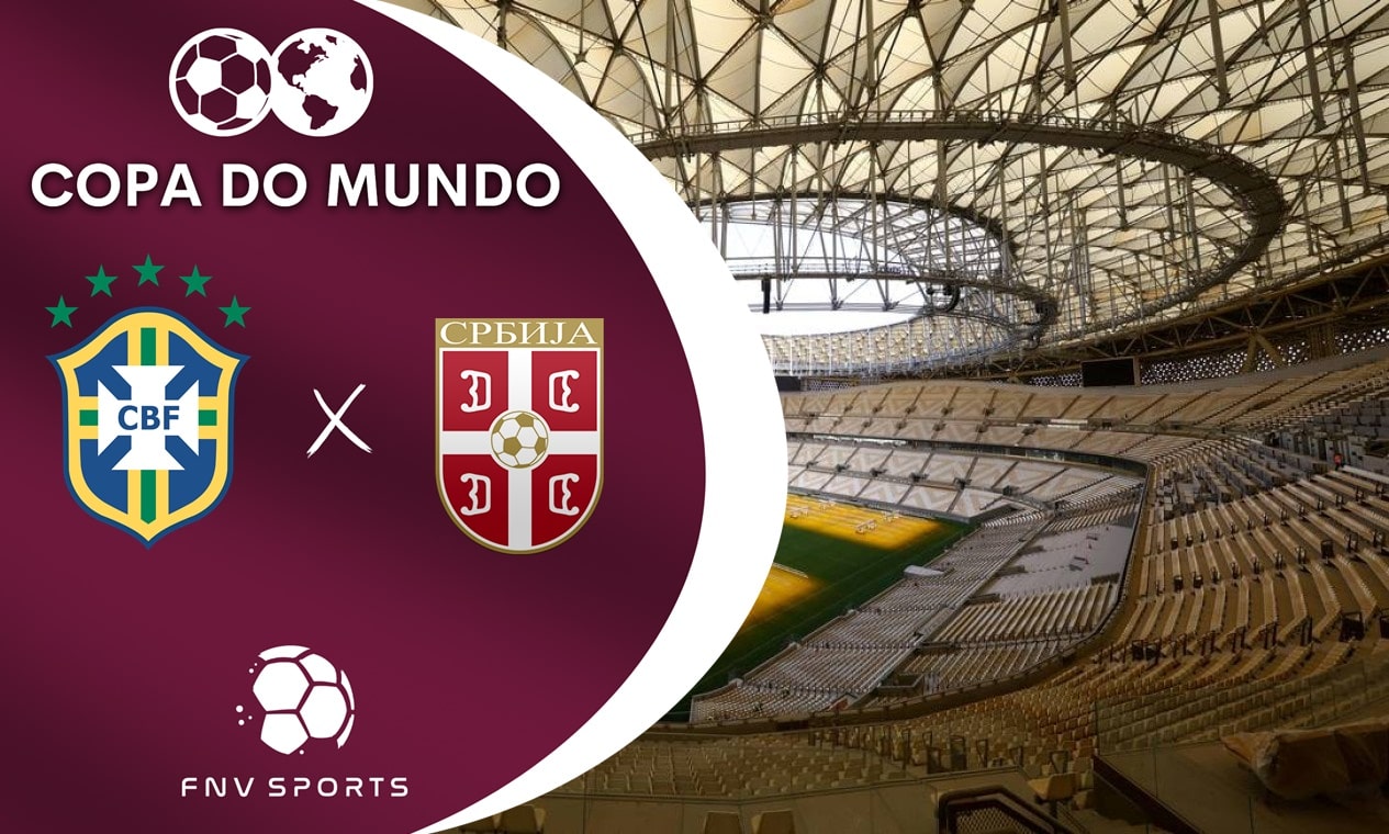 Palpites: Brasil x Sérvia – 24/11 – Copa do Mundo