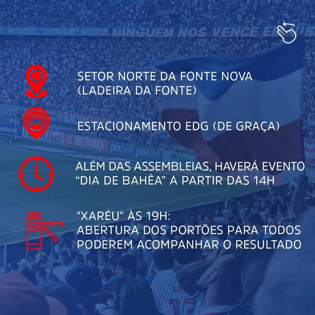 Bahia divulga cronograma para vota&ccedil;&atilde;o de assembleias no s&aacute;bado