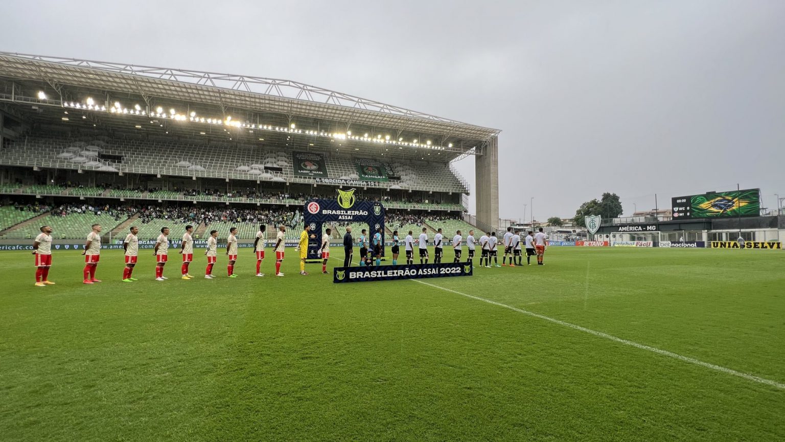 Am&eacute;rica-MG x Internacional como aconteceu &ndash; Resultado, destaques e rea&ccedil;&atilde;o