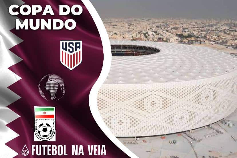 Estados Unidos x Ir&atilde; &ndash; Onde assistir, ao vivo, hor&aacute;rio e poss&iacute;veis escala&ccedil;&otilde;es &ndash; Copa do Mundo 2022