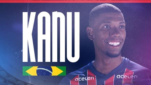 Zagueiro Kanu é o terceiro jogador anunciado pelo Bahia