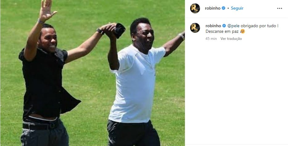 Imagem Reprodu&ccedil;&atilde;o/ Robinho