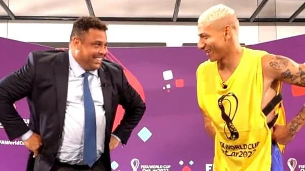 Richarlison promete repetir o mesmo penteado de Ronaldo de 2002