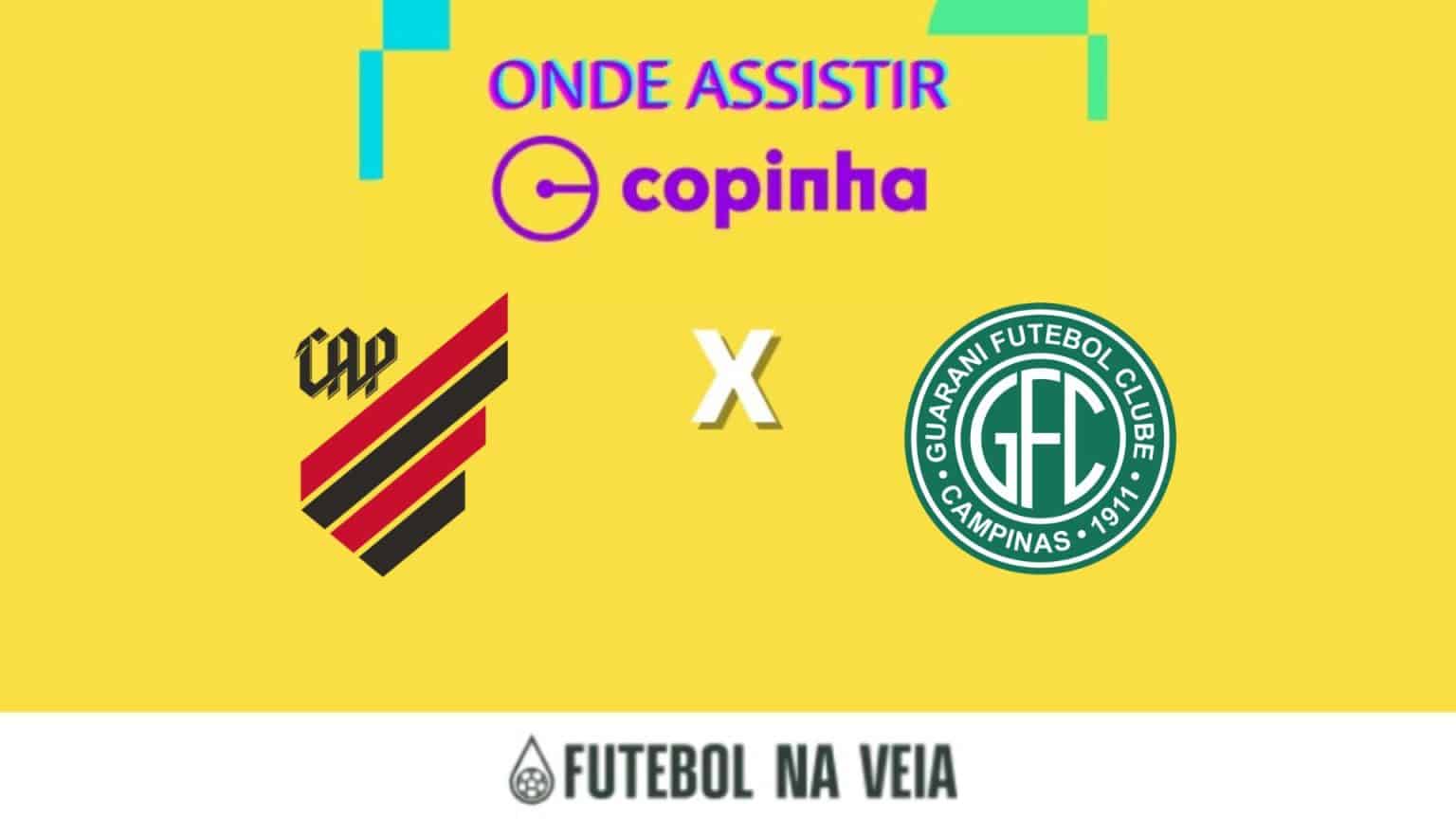 Athletico x Guarani ao vivo e online: onde assistir, horário e escalação na Copinha 2023