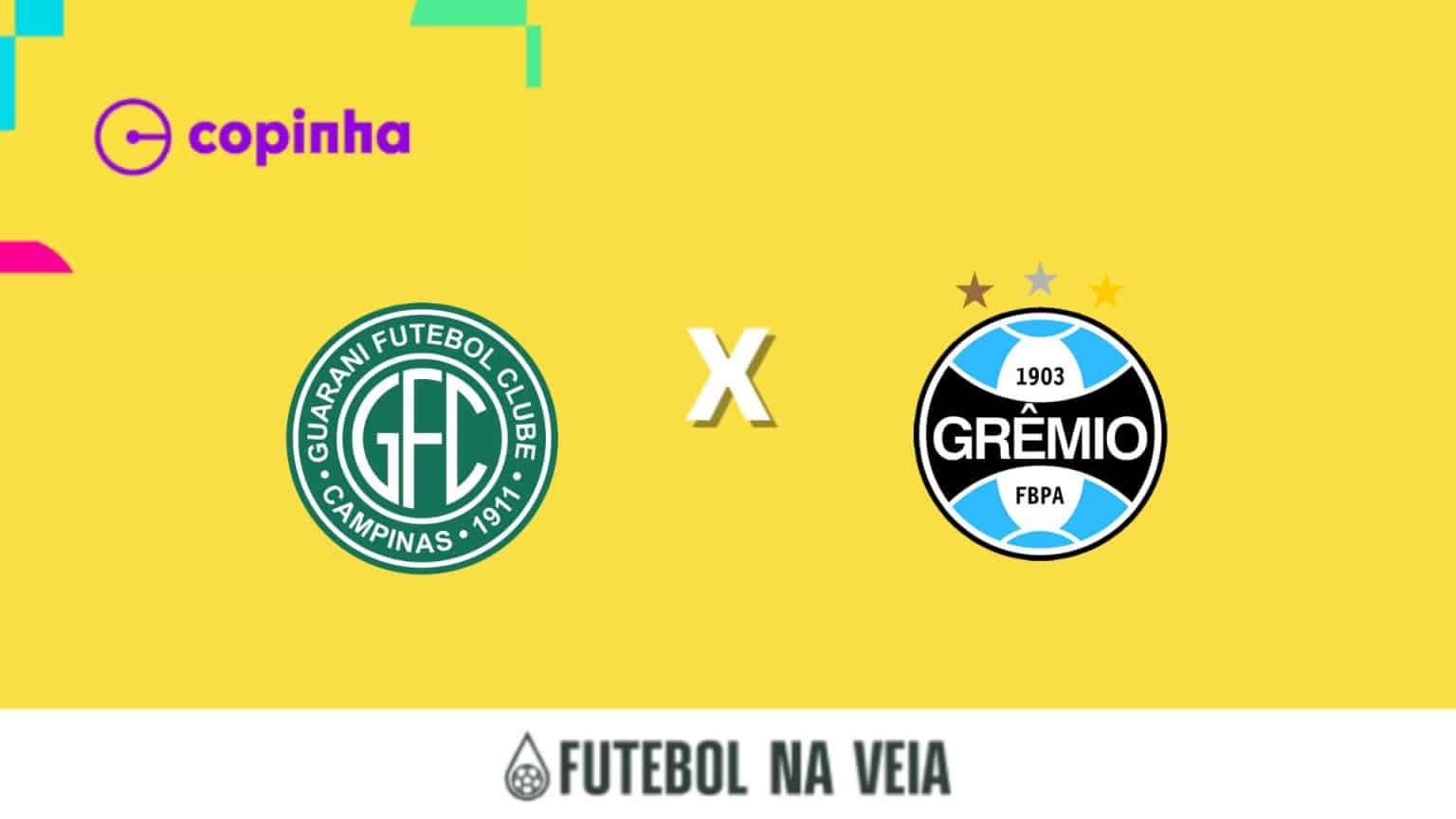 Palpite Guarani x Grêmio – 05/01 – Copinha 2023