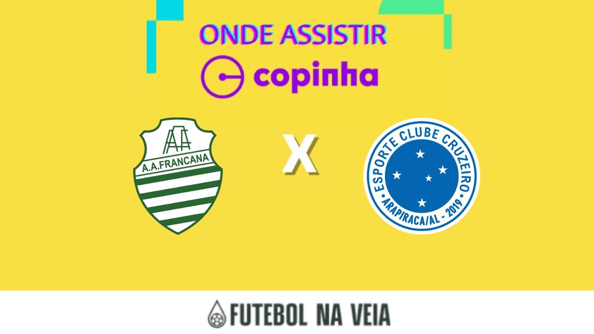 Francana x Cruzeiro-AL ao vivo e online: onde assistir, horário e escalação na Copinha 2023