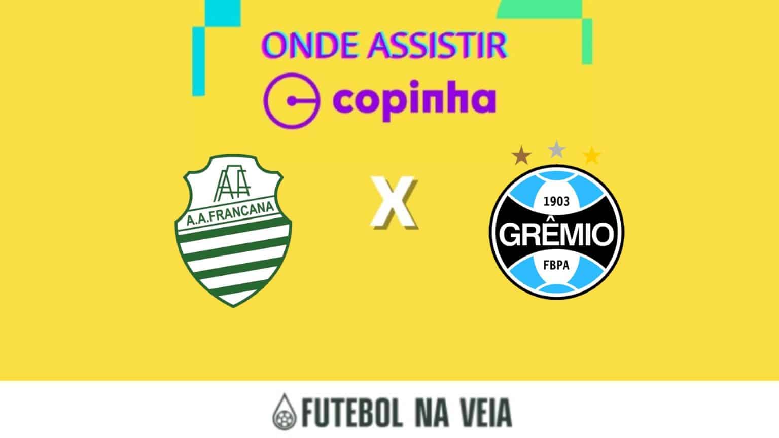 Francana x Gr&ecirc;mio ao vivo e online: onde assistir, hor&aacute;rio e escala&ccedil;&atilde;o na Copinha 2023