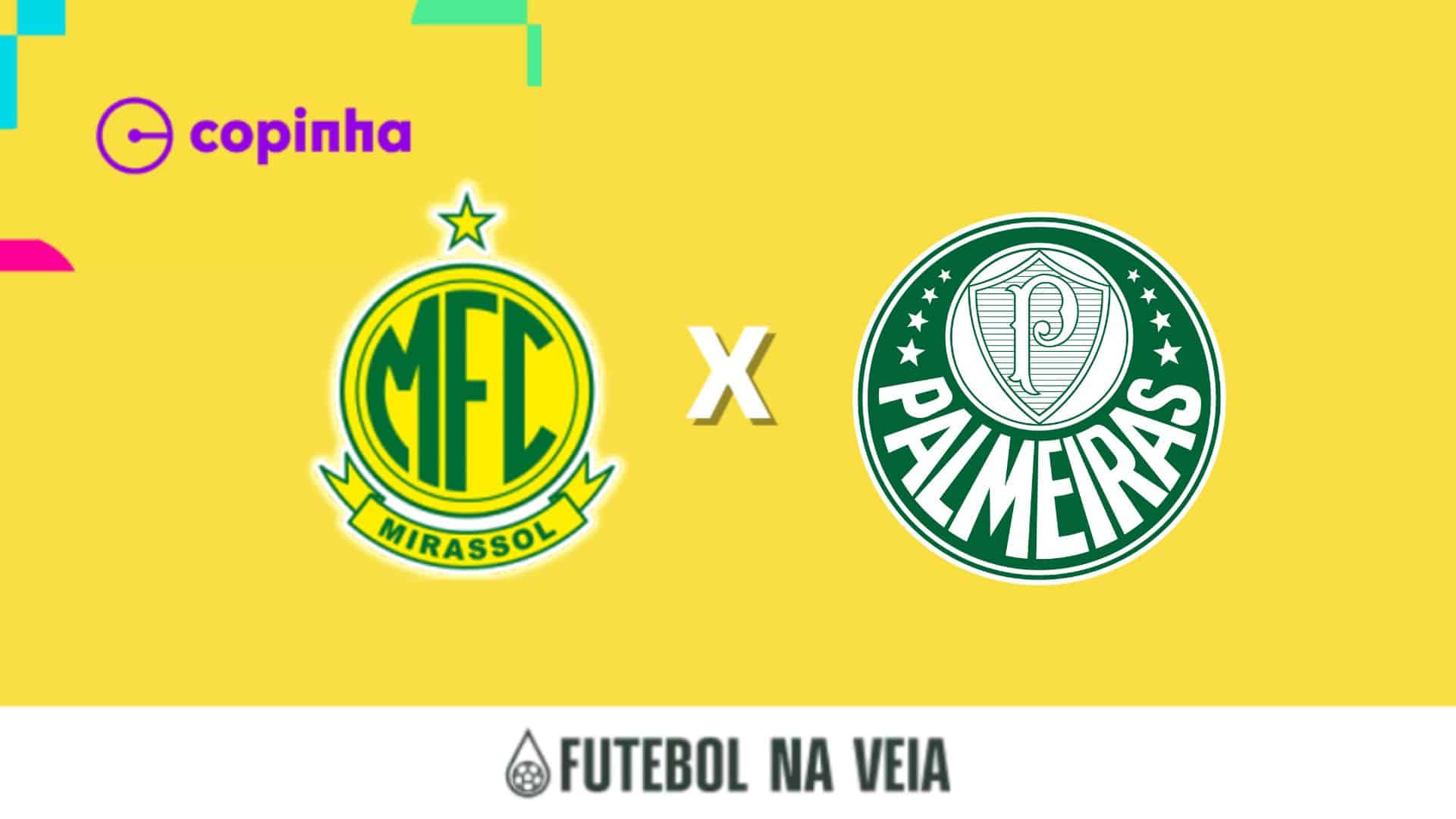 Palpite Mirassol x Palmeiras – 16/01 – Copinha 2023
