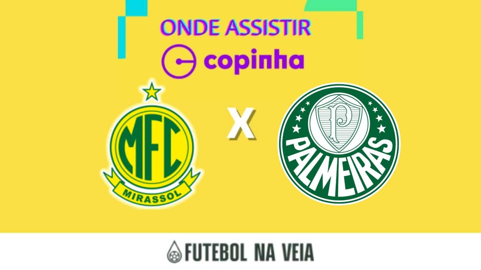Mirassol x Palmeiras ao vivo e online: onde assistir, horário e escalação na Copinha 2023