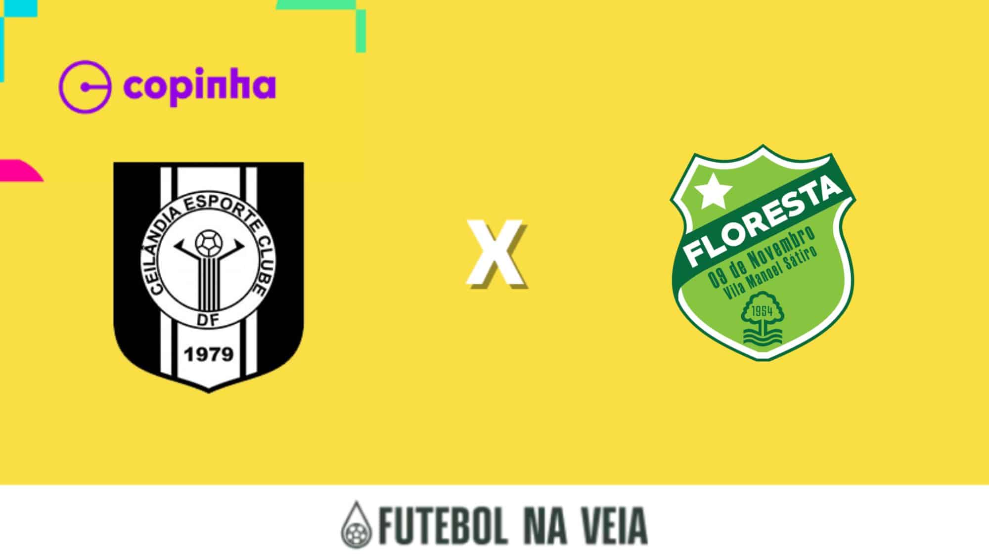 Palpite Ceilândia x Floresta – 12/01 – Copinha 2023
