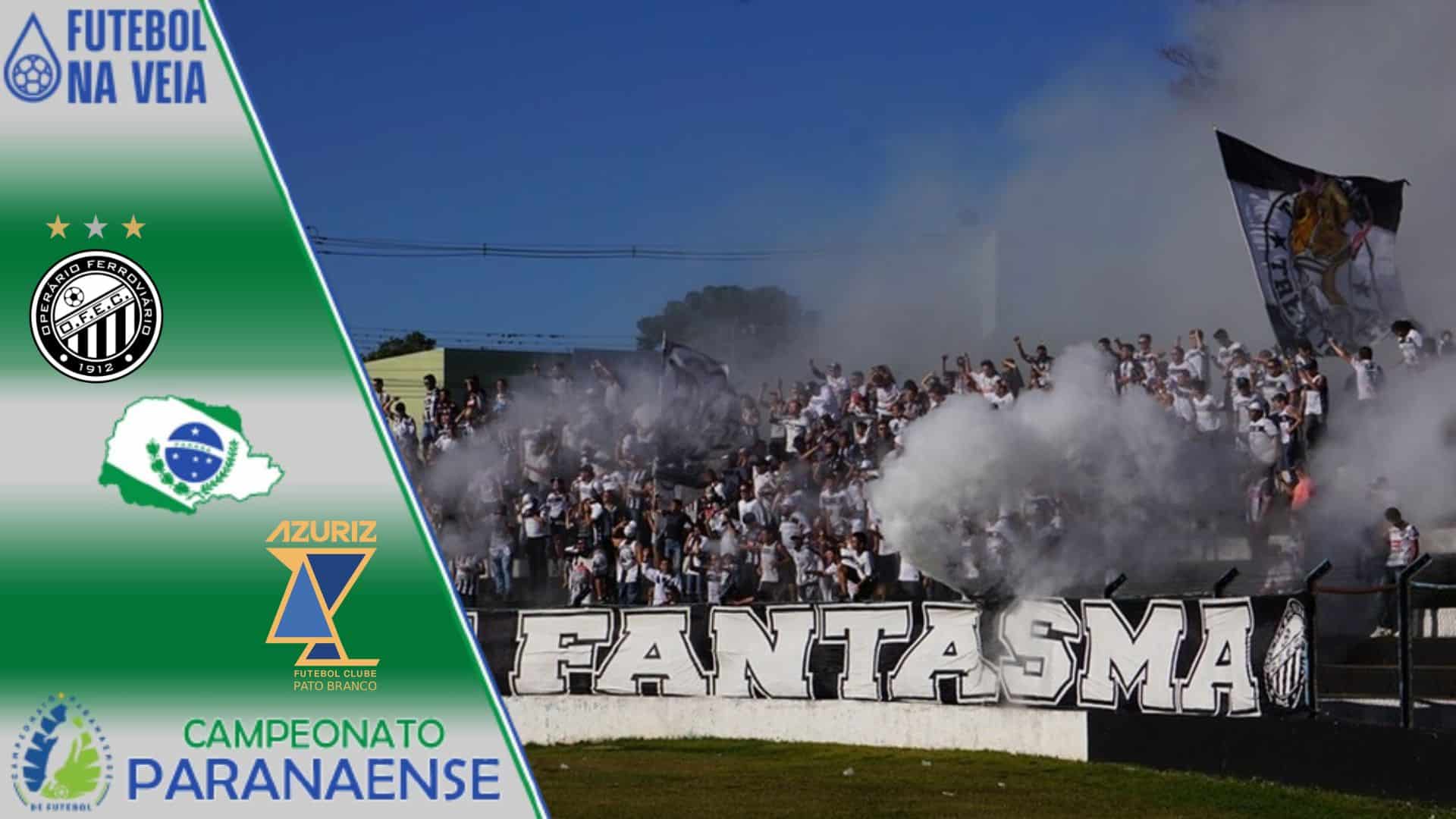 Palpite Oper&aacute;rio-PR x Azuriz &ndash; 19/01 &ndash; Campeonato Paranaense 2023