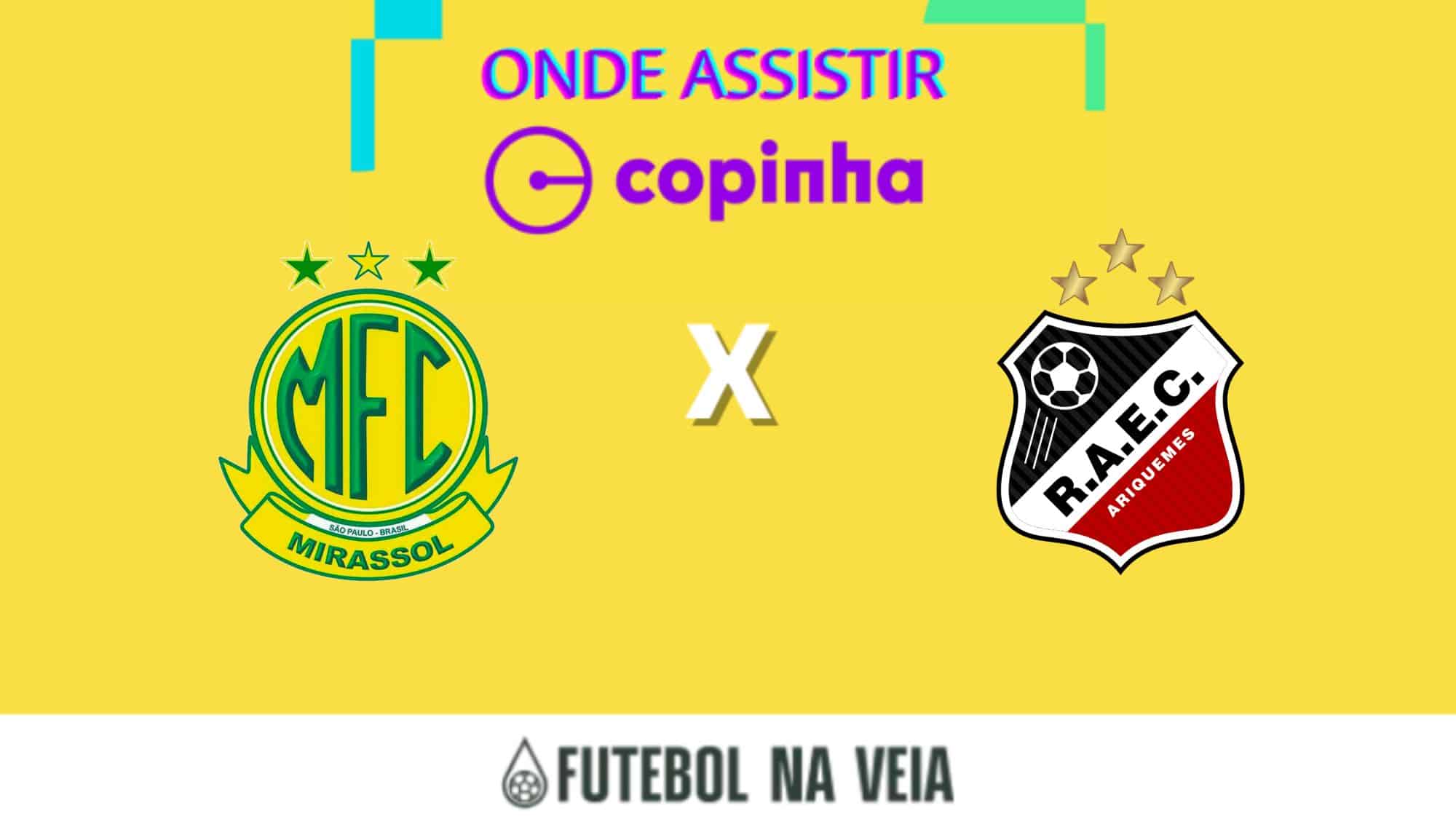 Mirassol x Real Ariquemes ao vivo e online: Onde assistir, hor&aacute;rio e escala&ccedil;&atilde;o na Copinha 2023