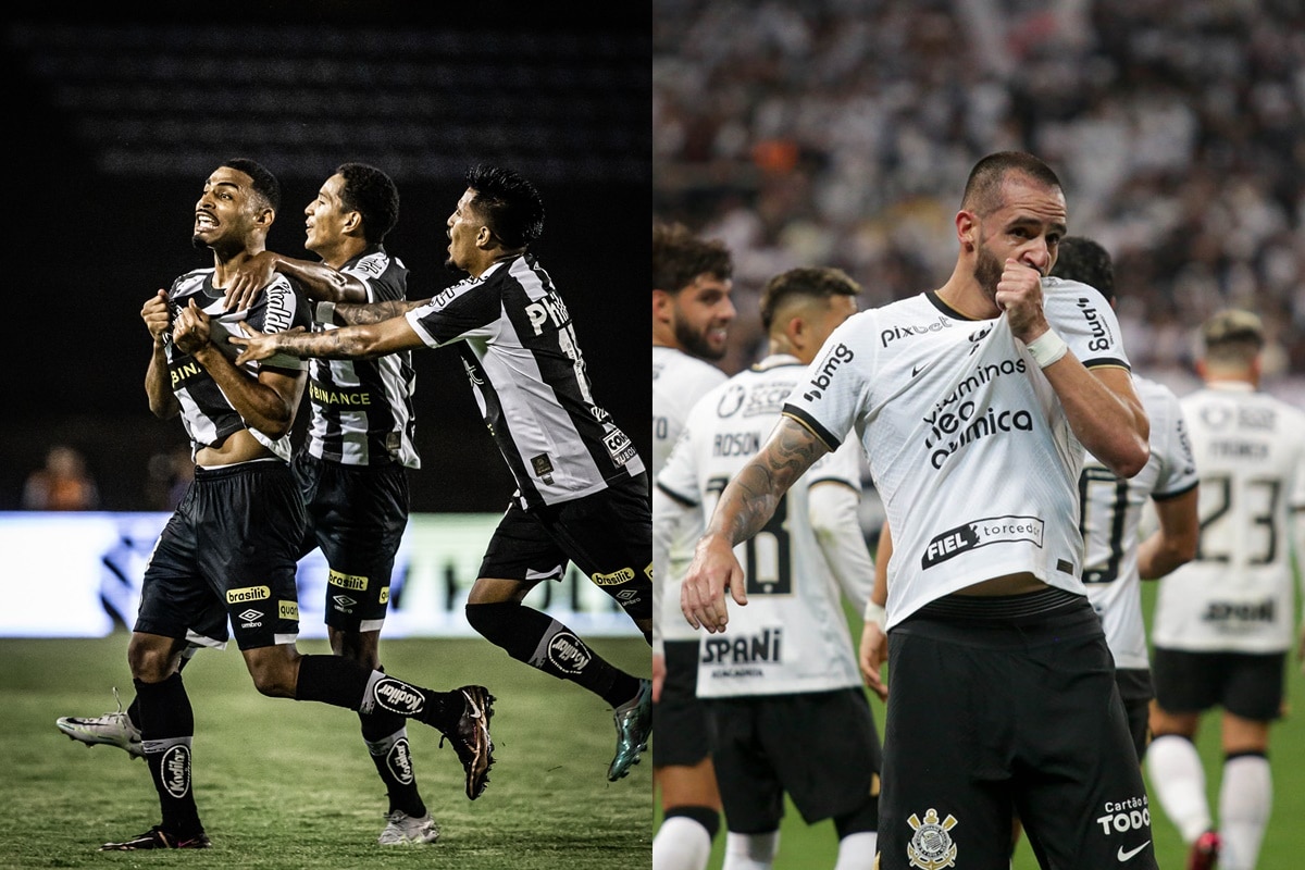 Como chegam Santos e Corinthians para o cl&aacute;ssico no Paulist&atilde;o