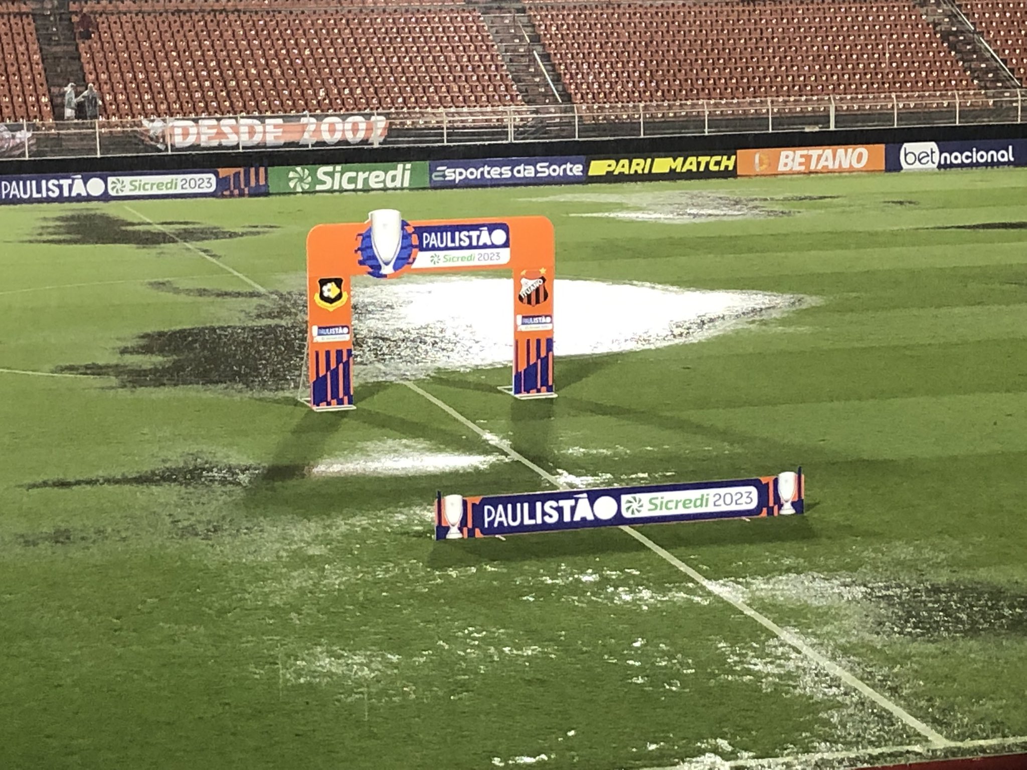 Ituano tem jogo adiado devido forte chuva