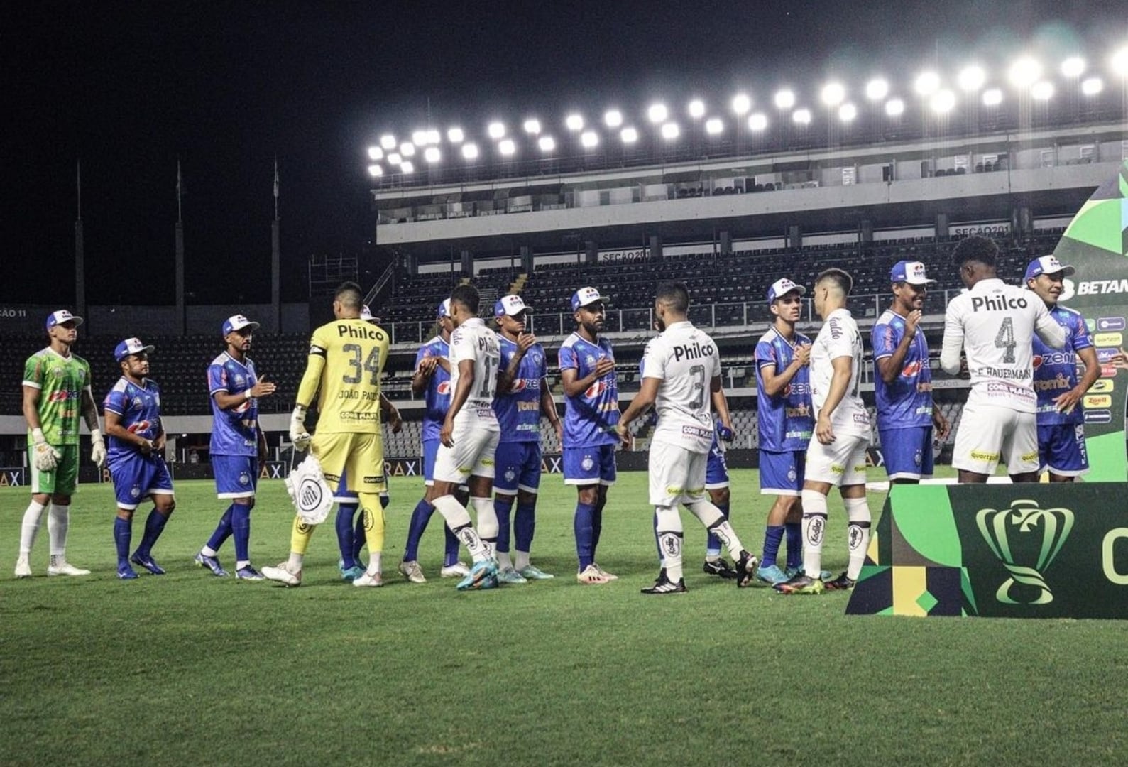 Iguatu-CE faz carta aberta de agradecimento ao Santos ap&oacute;s jogo na Copa do Brasil