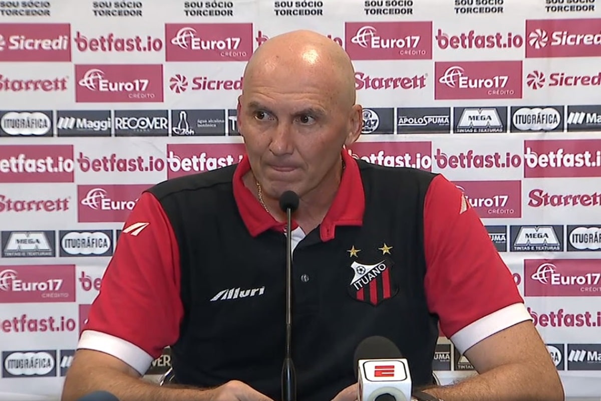 T&eacute;cnico do Ituano celebra classifica&ccedil;&atilde;o e fala sobre respeito