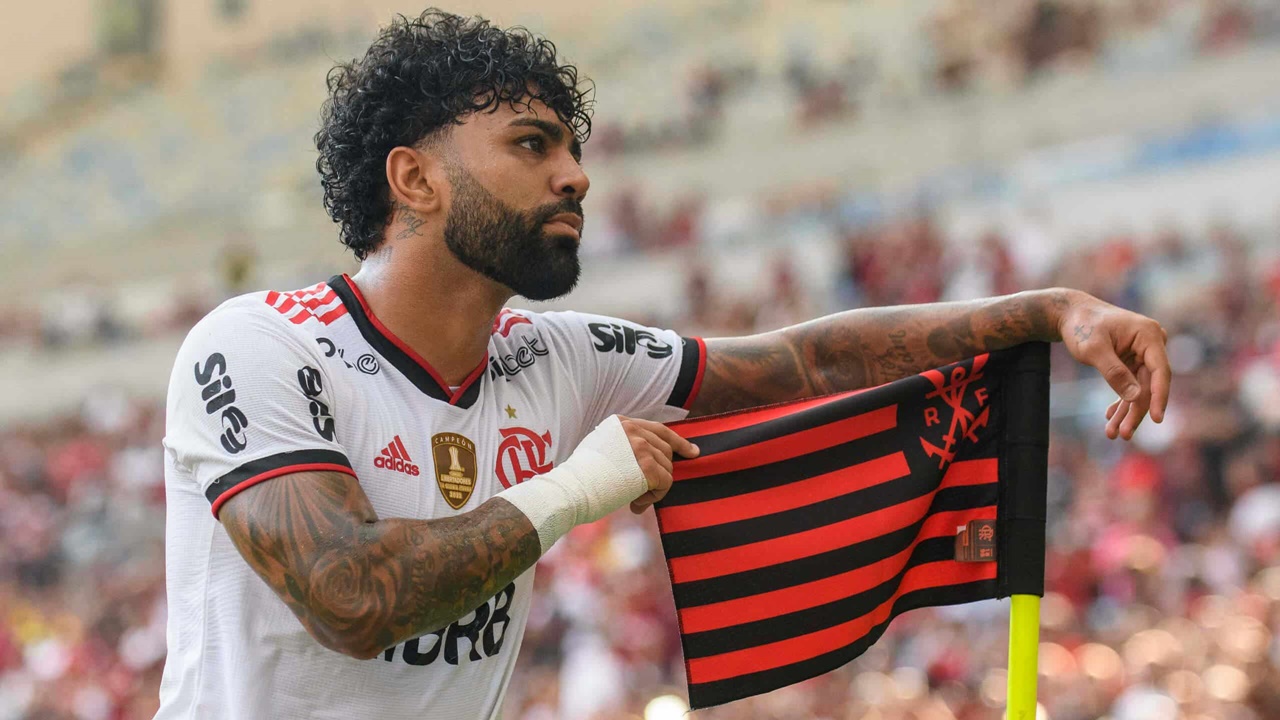 Falas de Gabigol antes de Flamengo x &Ntilde;ublense viralizam
