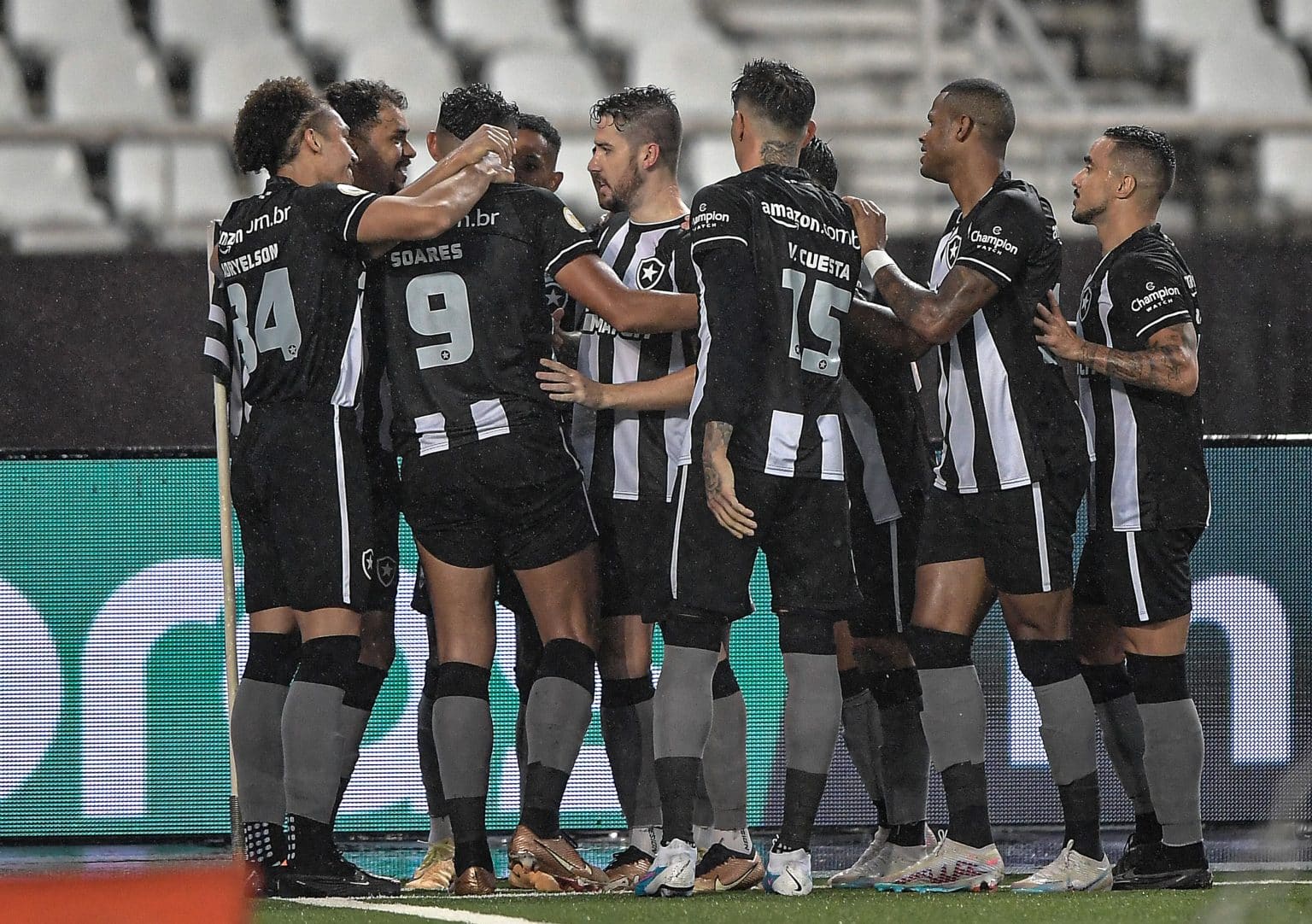 Botafogo lidera marca expressiva entre equipes da S&eacute;rie A do Brasileir&atilde;o