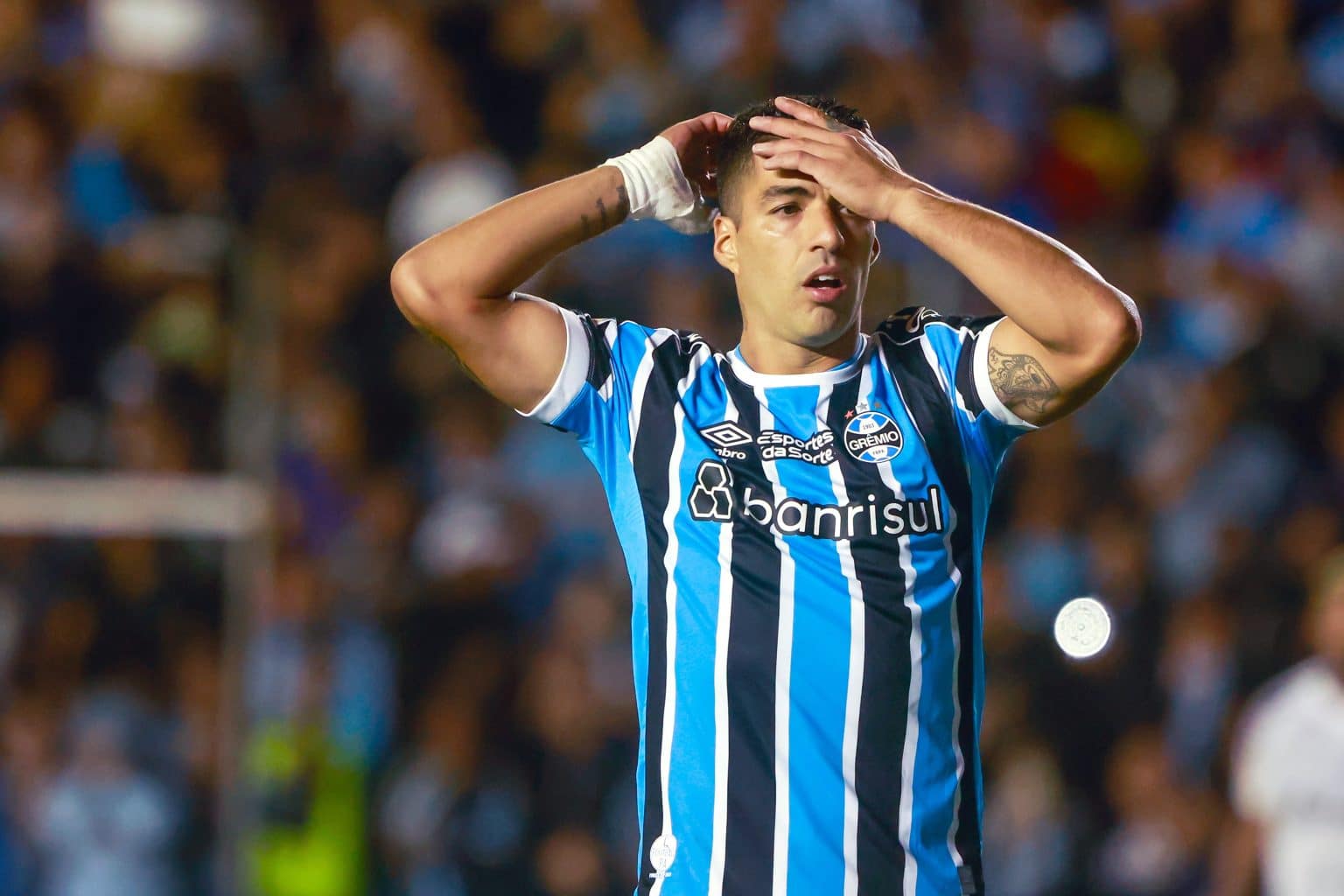Su&aacute;rez perde terceiro p&ecirc;nalti pelo Gr&ecirc;mio e aproveitamento no Tricolor destoa da carreira; veja n&uacute;meros gerais