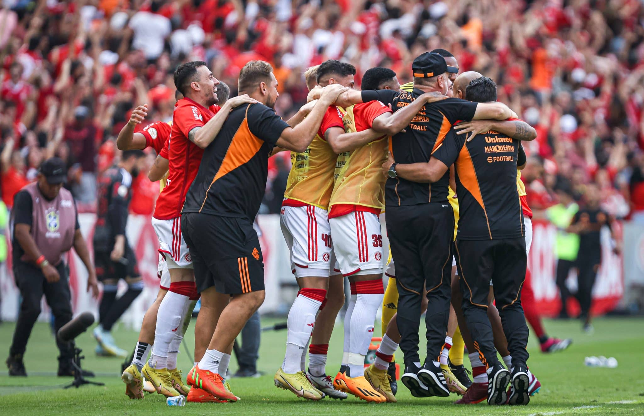 Qual a escala&ccedil;&atilde;o do Internacional contra o Goi&aacute;s?