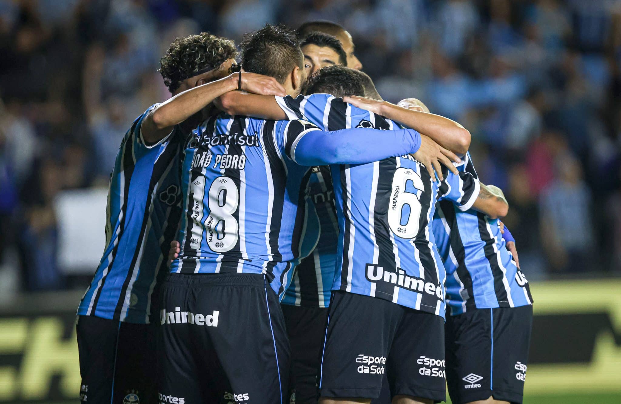 Qual a escala&ccedil;&atilde;o do Gr&ecirc;mio contra o Cuiab&aacute;?