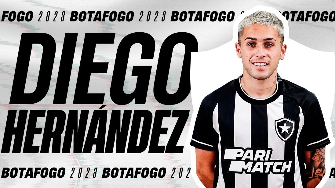 Rec&eacute;m-contratado, Diego Hern&aacute;ndez &eacute; o 3&deg; jogador mais caro da hist&oacute;ria do Botafogo; confira o valor
