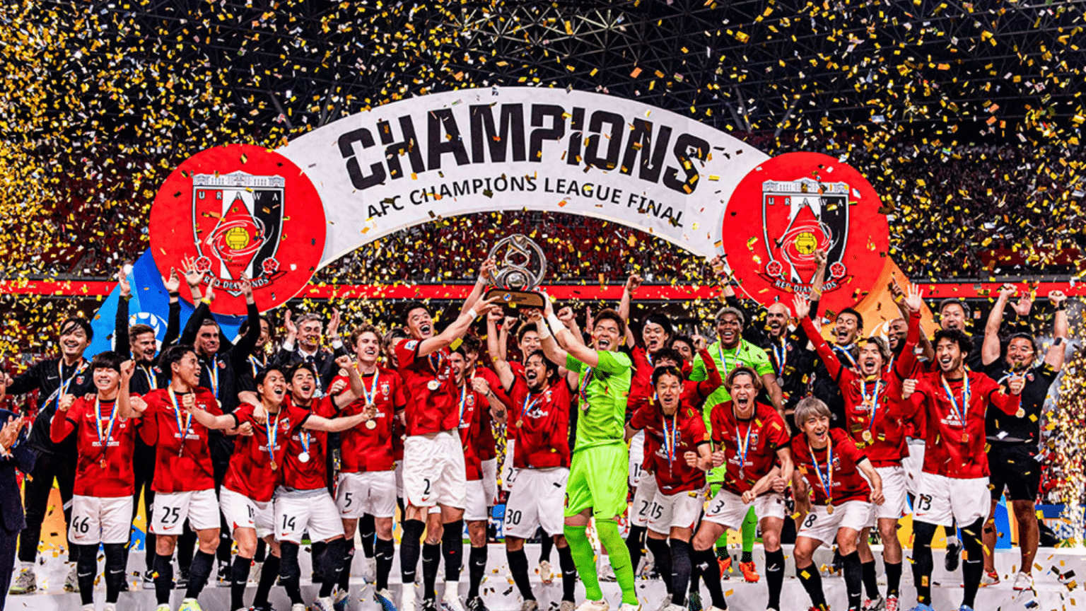 Urawa Red Diamonds vence Champions da &Aacute;sia e garante vaga no Mundial de Clubes
