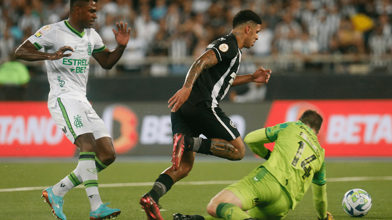 Botafogo x Am&eacute;rica-MG &ndash; Resultado, destaques e rea&ccedil;&atilde;o