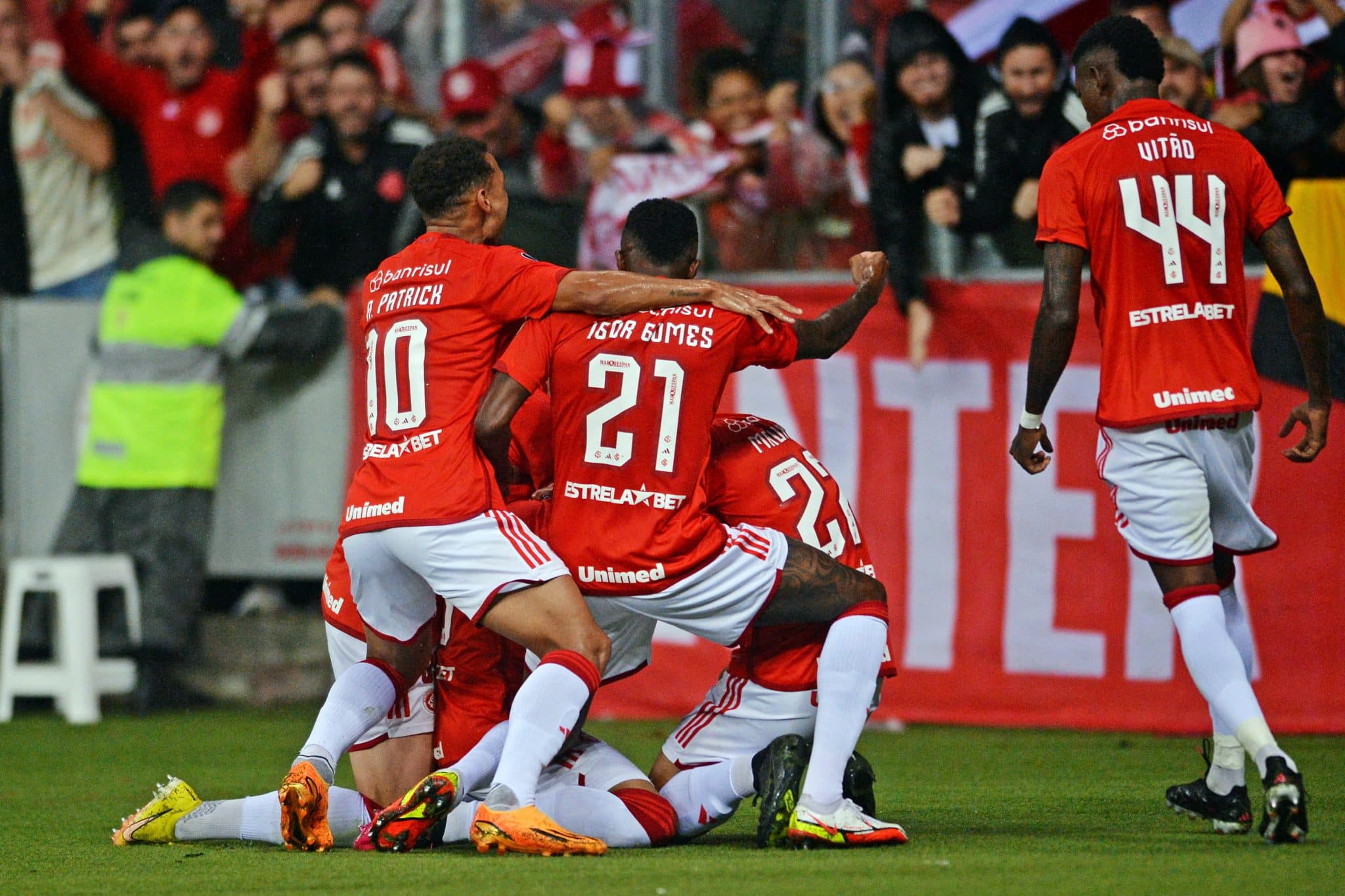 14% dos gols do Internacional s&atilde;o marcados pelos centroavantes em 2023; veja n&uacute;meros