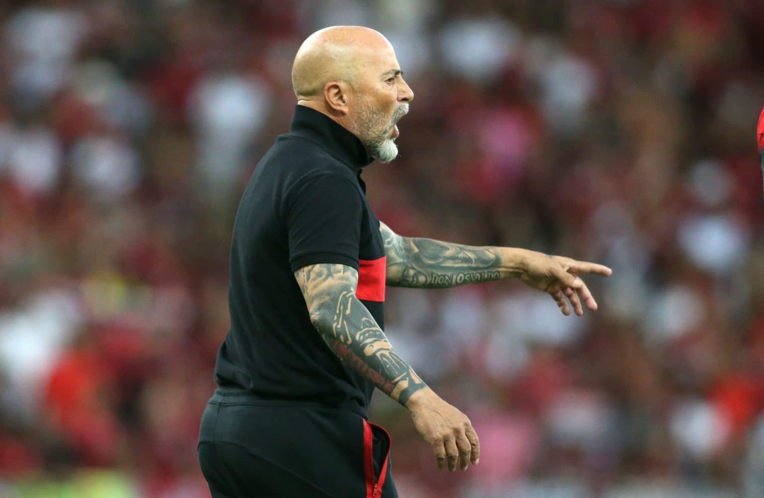 Les&atilde;o preocupa, e Sampaoli pode ficar sem &lsquo;xod&oacute;&rsquo; por at&eacute; um m&ecirc;s no Flamengo