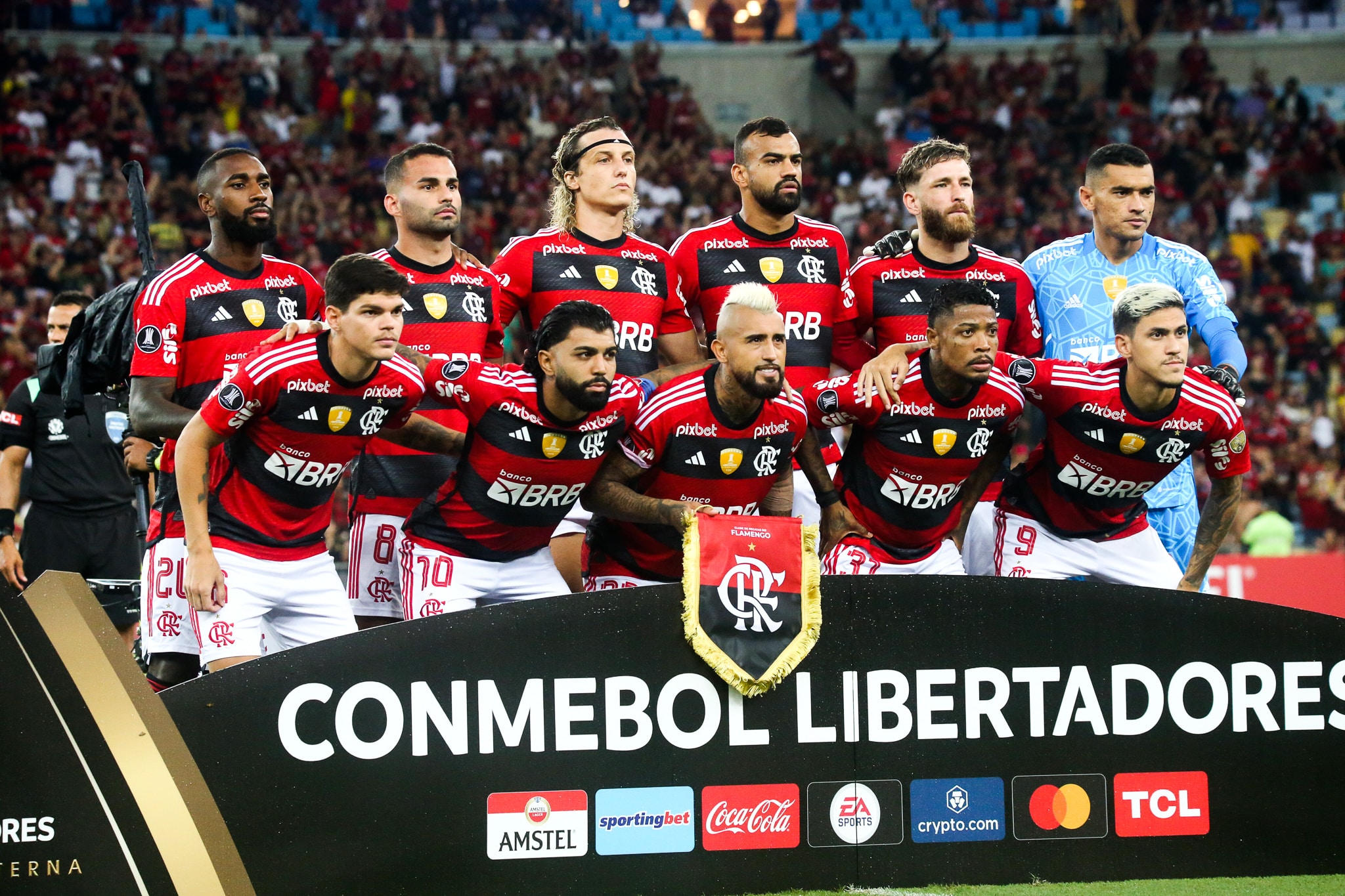 Com sequ&ecirc;ncia de jogos importantes, Flamengo pode ter desfalque no time titular