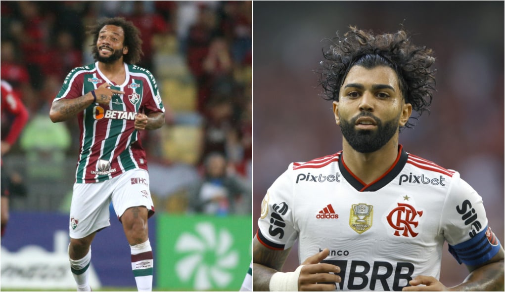 Marcelo tem o dobro de títulos de Gabigol na carreira; veja comparação