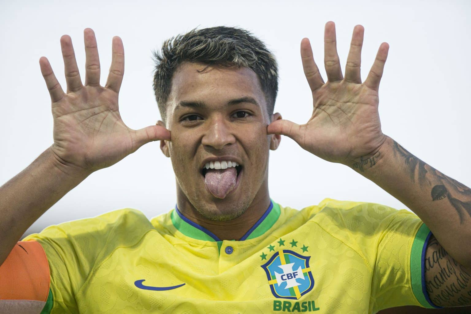 Esperan&ccedil;a de gols do Brasil, Marcos Leonardo tem &lsquo;oportunidade de ouro&rsquo; na Copa do Mundo sub-20