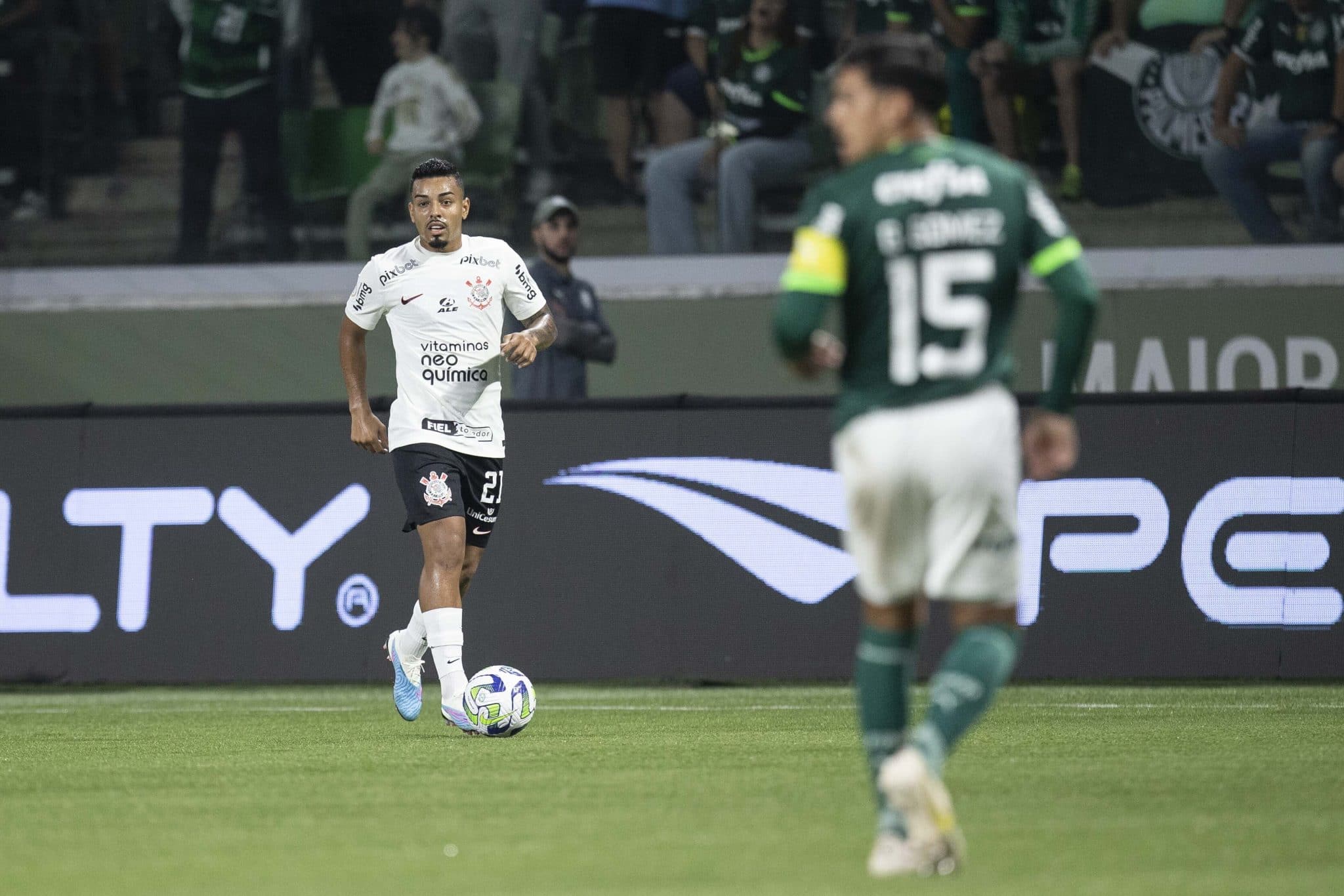 Titular com Luxemburgo, Matheus Bid&uacute; &eacute; pilar no Corinthians; veja n&uacute;meros