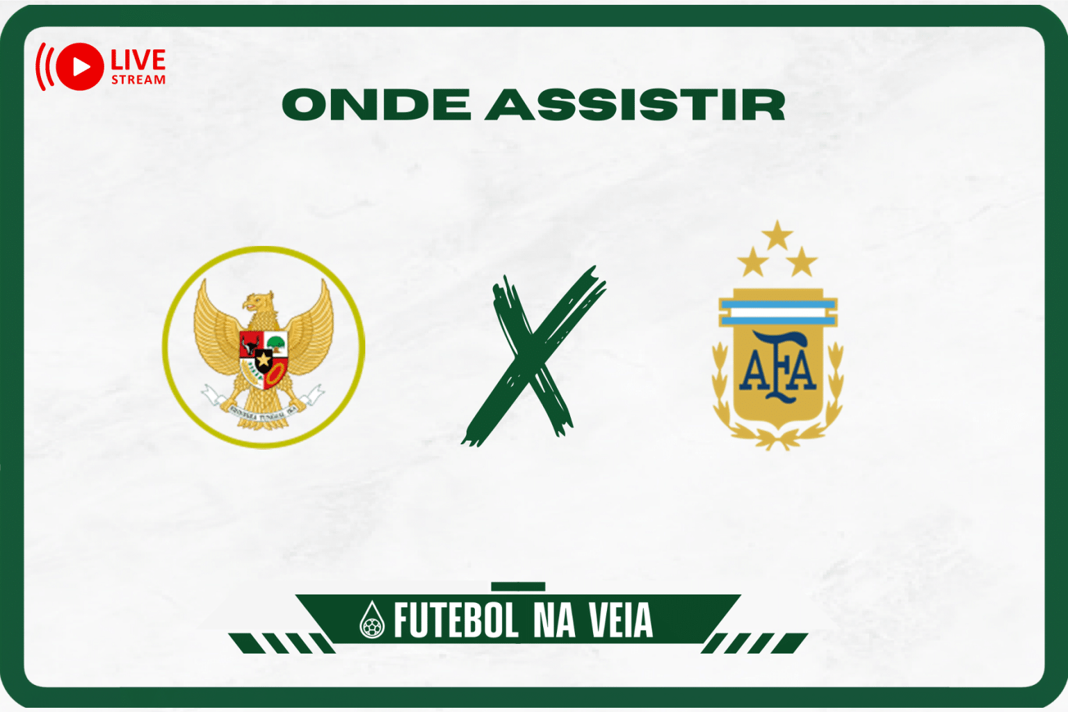 Indon&eacute;sia x Argentina ao vivo e online: onde assistir, hor&aacute;rio e escala&ccedil;&atilde;o no Amistoso Internacional 2023