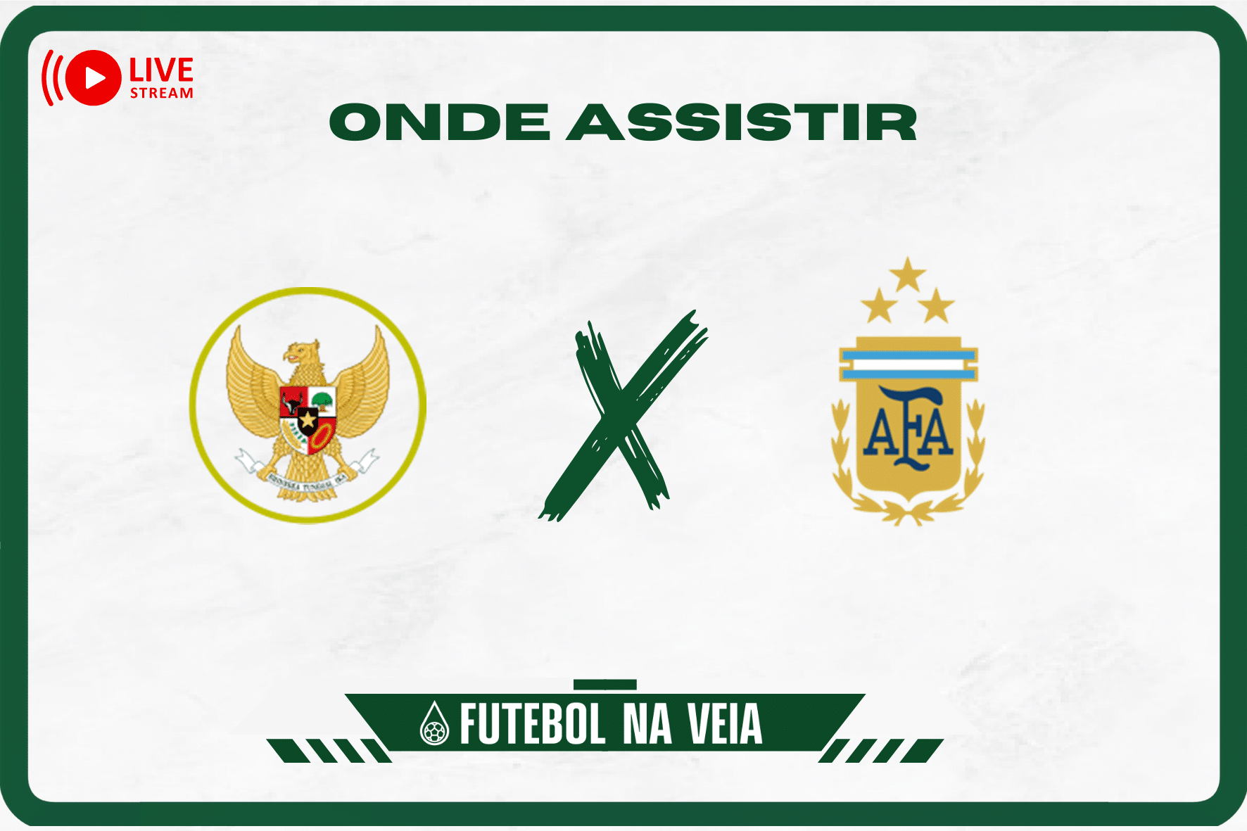 Indon&eacute;sia x Argentina ao vivo e online: onde assistir, hor&aacute;rio e escala&ccedil;&atilde;o no Amistoso Internacional 2023