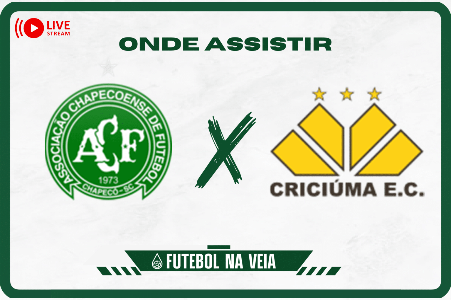 Chapecoense x Criciúma ao vivo e online: onde assistir, horário e escalação no Brasileirão Série B 2023