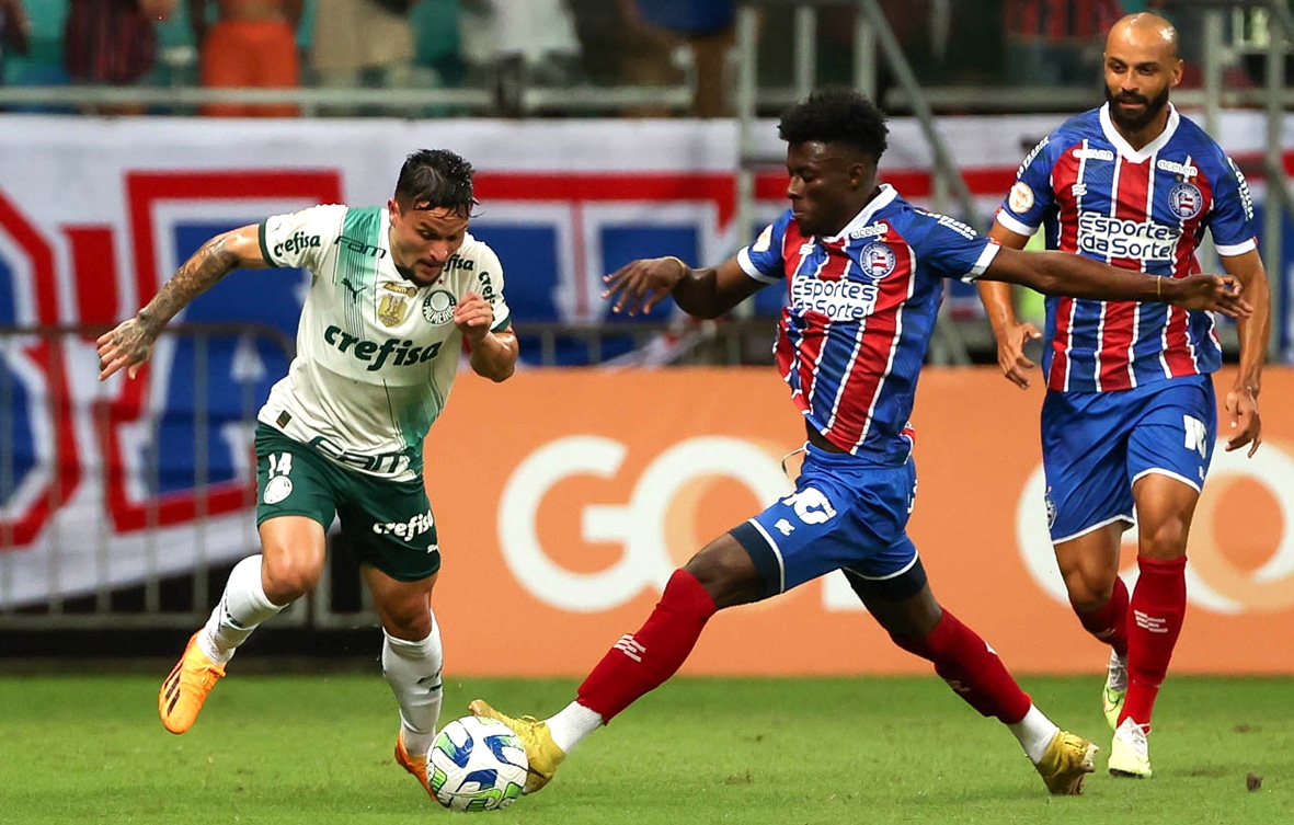 Bahia quebra recorde impressionante ap&oacute;s vit&oacute;ria diante do Palmeiras