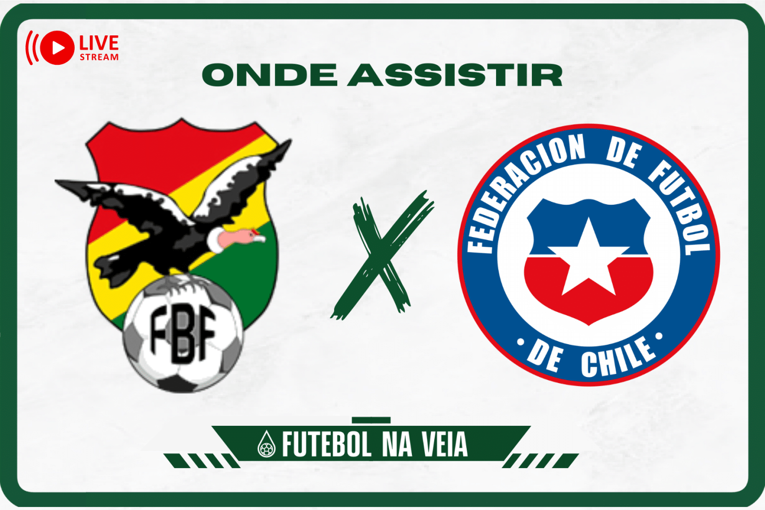 Bolívia x Chile ao vivo e online: onde assistir, horário e escalação no Amistoso 2023