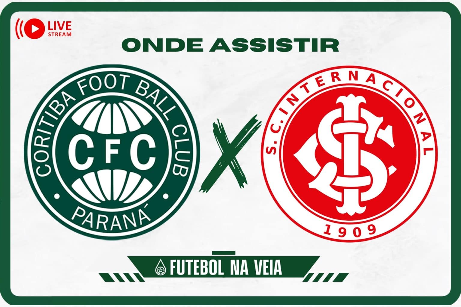 Coritiba x Internacional ao vivo e online: onde assistir, hor&aacute;rio e escala&ccedil;&atilde;o no Brasileir&atilde;o S&eacute;rie A 2023