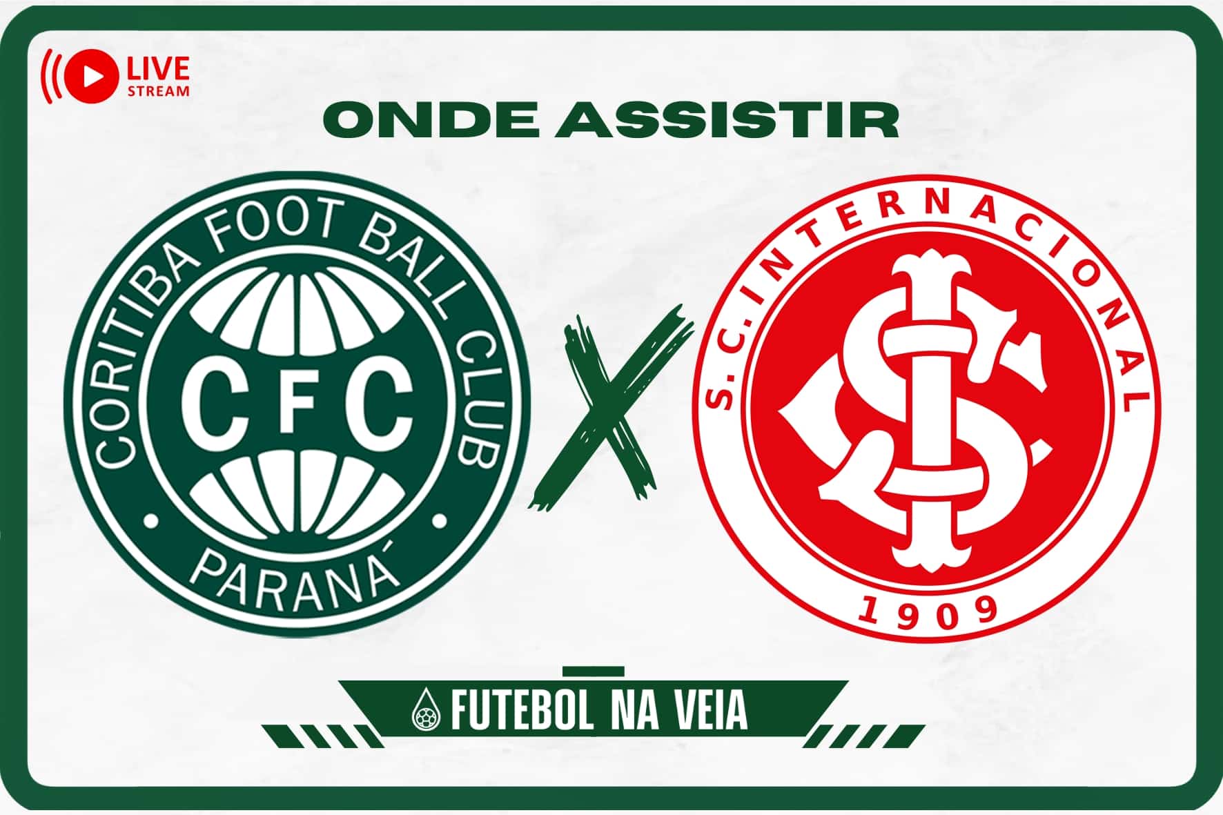 Coritiba x Internacional ao vivo e online: onde assistir, hor&aacute;rio e escala&ccedil;&atilde;o no Brasileir&atilde;o S&eacute;rie A 2023