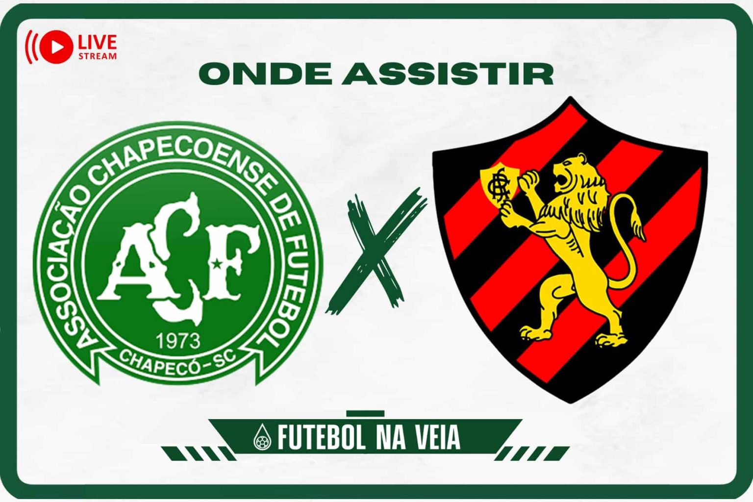 Chapecoense x Sport ao vivo e online: onde assistir, hor&aacute;rio e escala&ccedil;&atilde;o no Brasileir&atilde;o S&eacute;rie B 2023