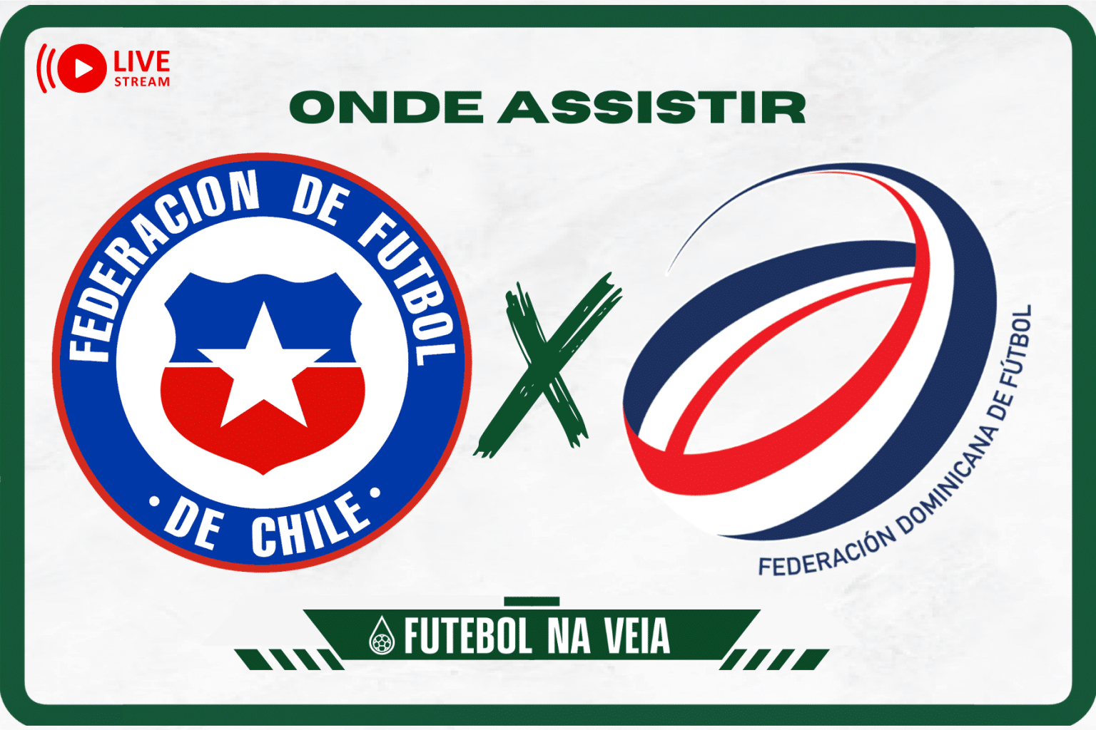 Chile x República Dominicana ao vivo: onde assistir, horário e escalação no Amistoso Internacional 2023