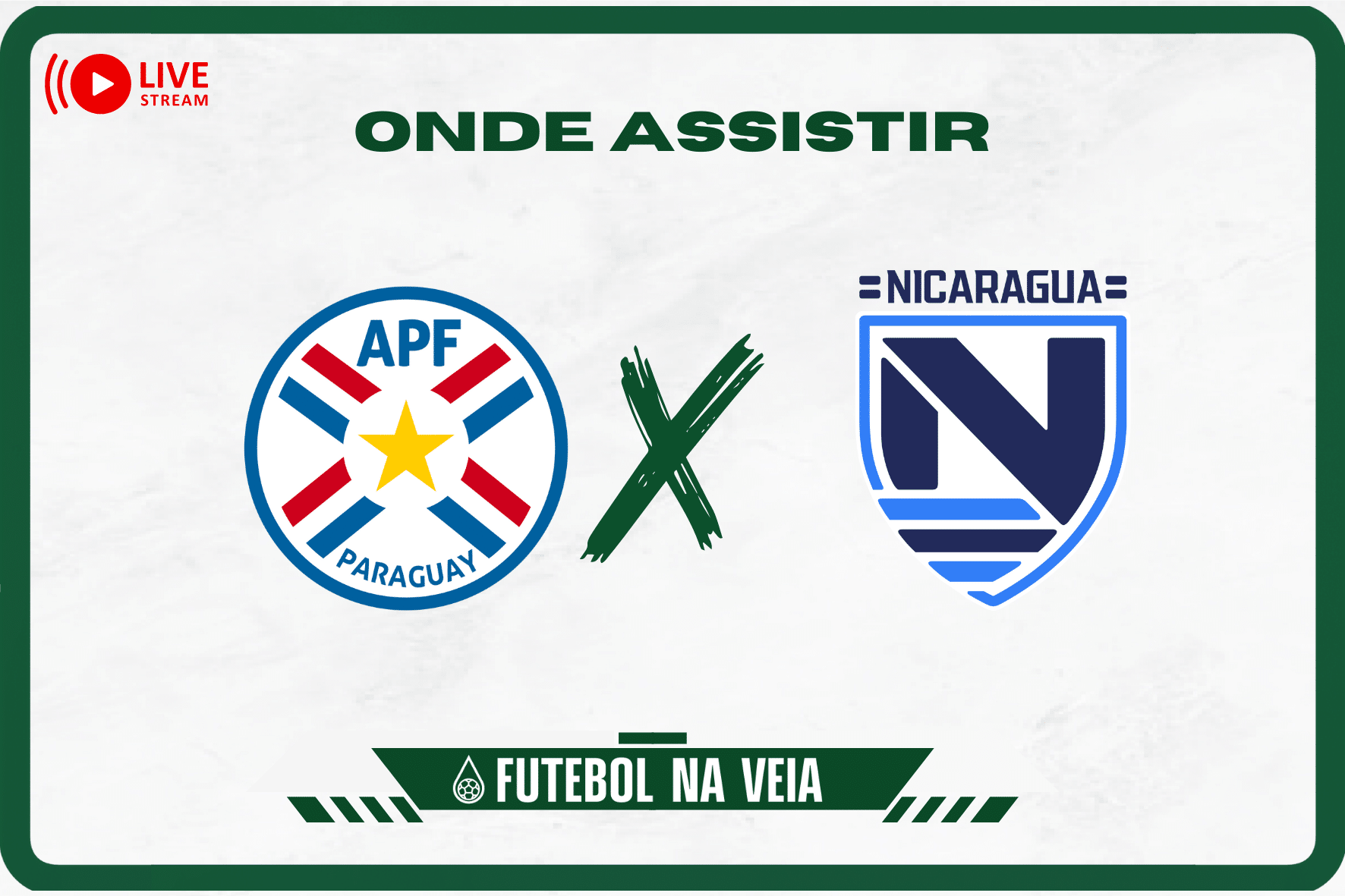 Paraguai x Nicar&aacute;gua ao vivo e online: onde assistir, hor&aacute;rio e escala&ccedil;&atilde;o no Amistoso Internacional 2023